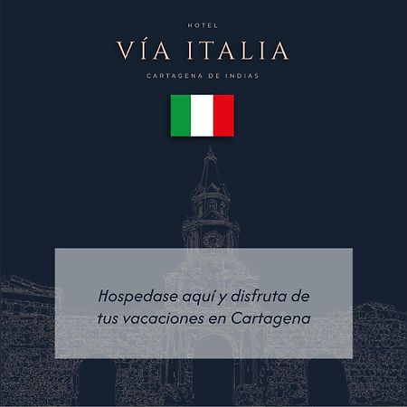 Casa Via Italia Hotel Cartagena Bagian luar foto
