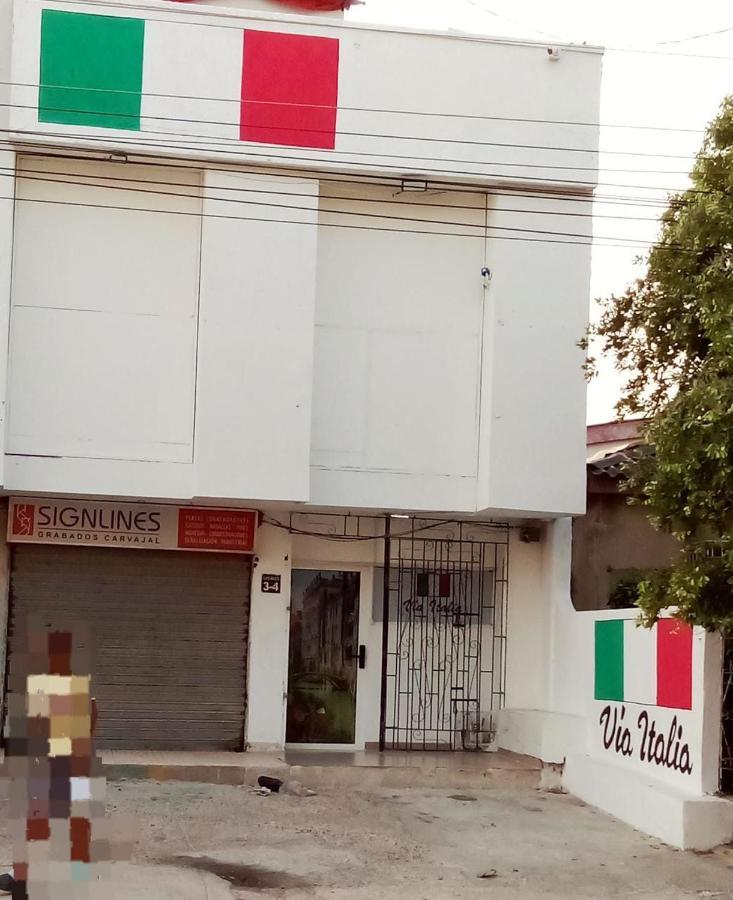 Casa Via Italia Hotel Cartagena Bagian luar foto