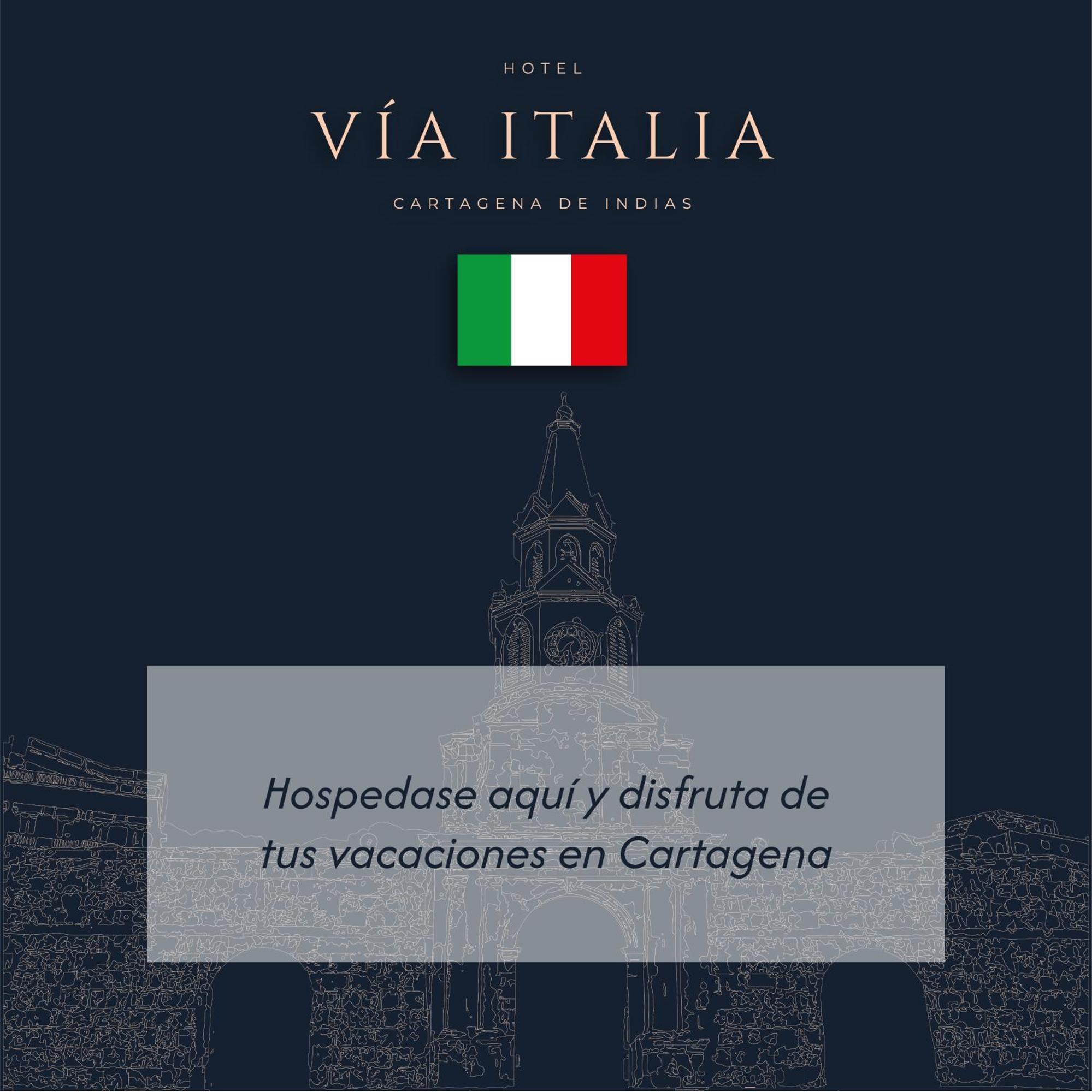 Casa Via Italia Hotel Cartagena Bagian luar foto
